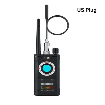 K18S Reverse Camera & GPS Signal Detector – GSM Audio Bug Finder RF Tracker Anti-Spy Scanner Security Device