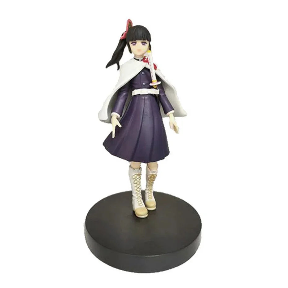 Anime Demon Slayer Kimetsu No Yaiba Action Figures – Tanjirou, Nezuko, Zenitsu & Inosuke PVC Model Toys
