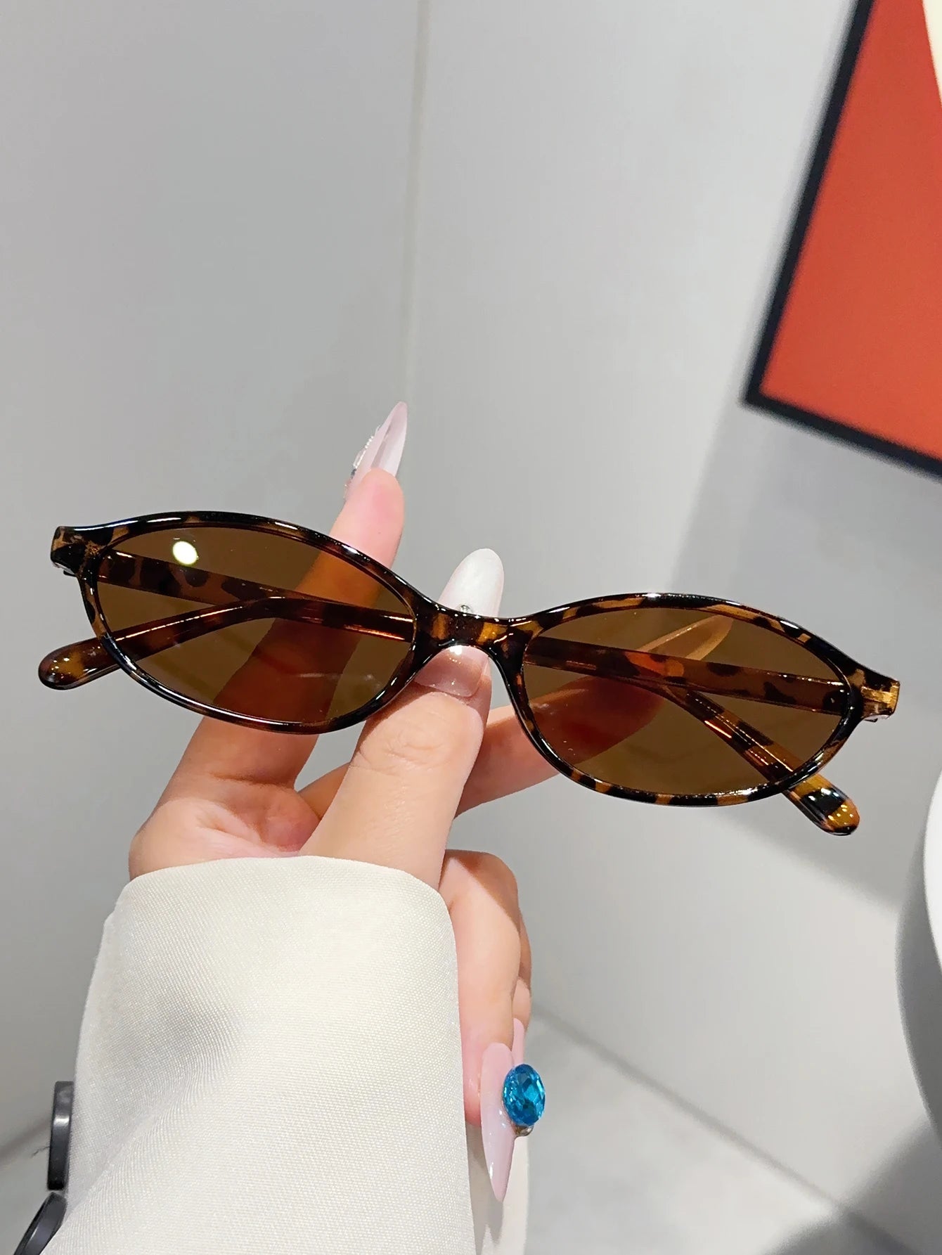 Fashionable Mixed Glasses Set - Chic Black & Tortoiseshell Oval Eyewear for Women Daily Wear