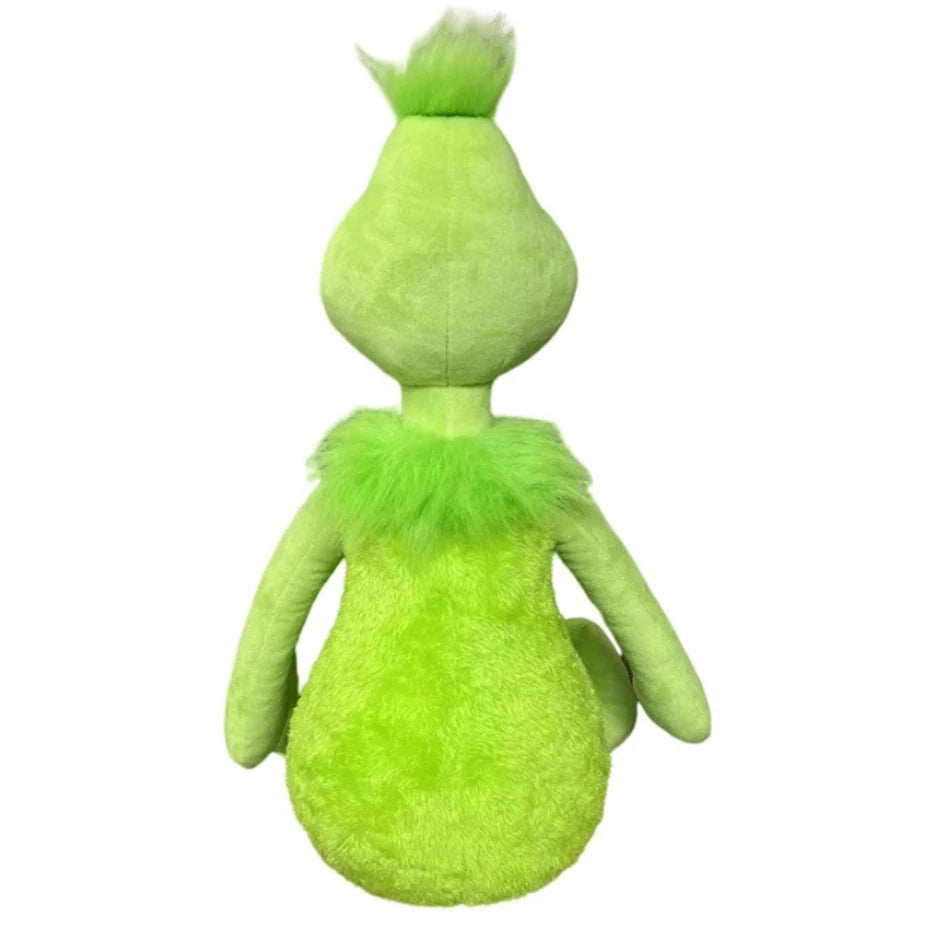 Green Shaggy Anime Figure – Green-Haired Monster Plush Doll, Christmas Decoration & Birthday Gift for Kids