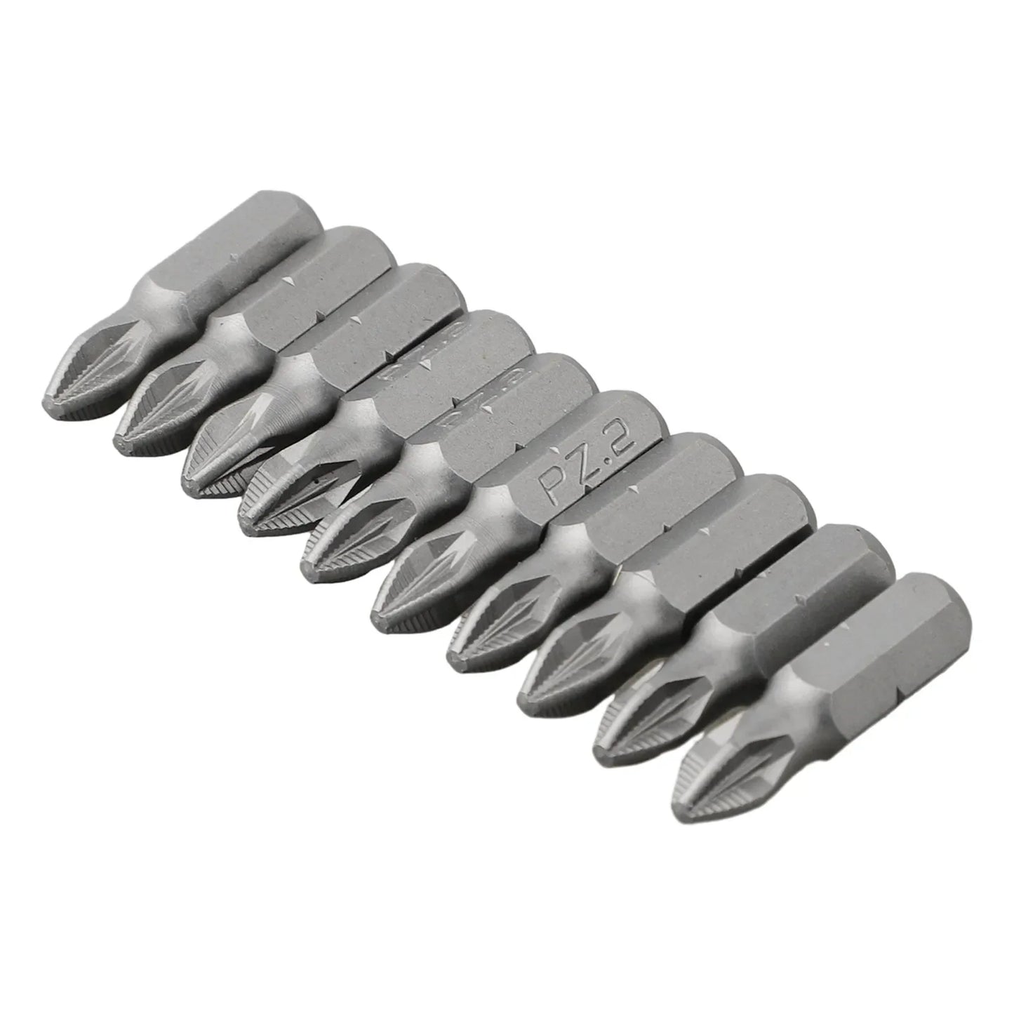 10-Pcs 25mm Anti-Slip Magnetic Hex Shank Screwdriver Bit Set – PH1, PH2, PH3, PZ1, PZ2, PZ3 Drill Bits