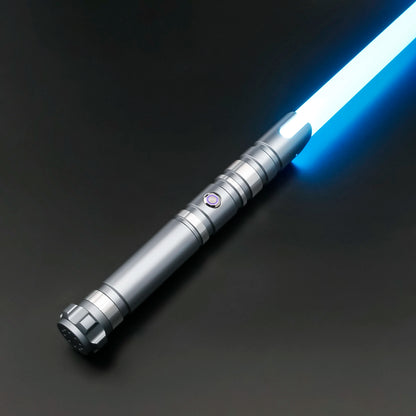 TXQSABER Heavy Dueling Lightsaber – Neo Pixel RGB Laser Saber with Metal Hilt, Smooth Swing Combat Cosplay Luminous Toy for Kids