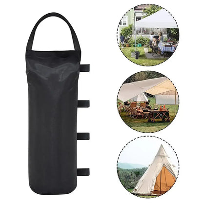 4Pcs Camping Tent Sandbags - 600D Oxford Fabric Waterproof Leg Weights for Gazebos & Canopies