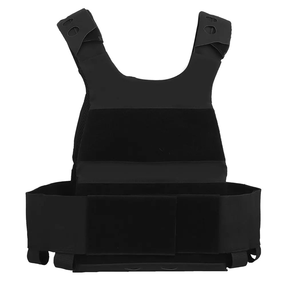 FCPC Tactical Vest Ferro – Lightweight Folding Airsoft Plate Carrier with Breathable Design, Portable Hunting Mag Pouch & Army Equipment