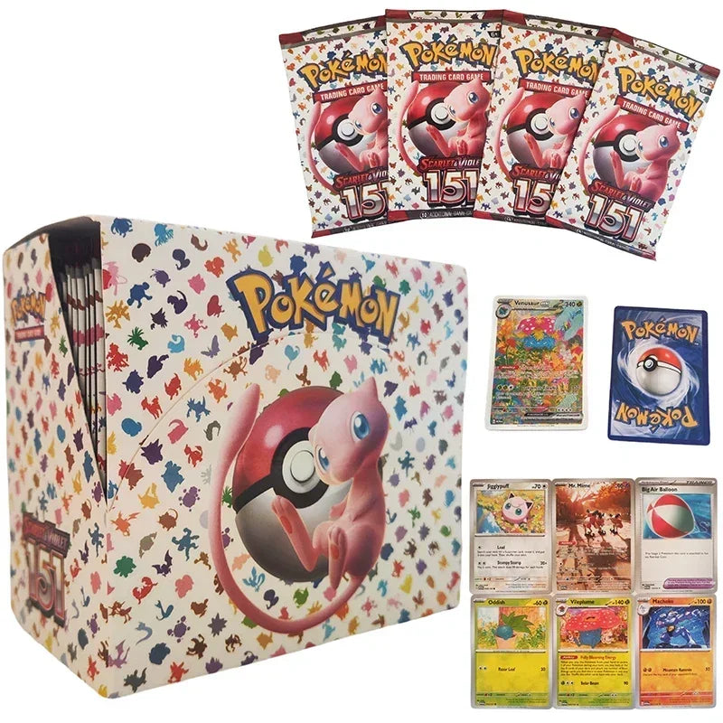 360Pcs Pokemon Cards – Destined Rivals Prismatic Evolutions Scarlet & Violet PALDEAN English Booster Pack