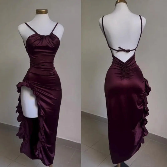 2024 Y2K Sexy Halter Spice Girl Dress – Summer Cross-Border Europe & US Trend