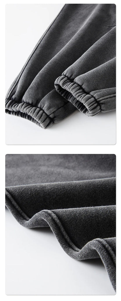 Batik Pattern Fleece Sweatpants – Cozy Casual Warm Pants
