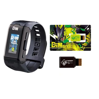 Genuine Digimon Adventure VITAL Bracelet Toy – DIM Card, Impmon Action Figure & Collectible Scale Model