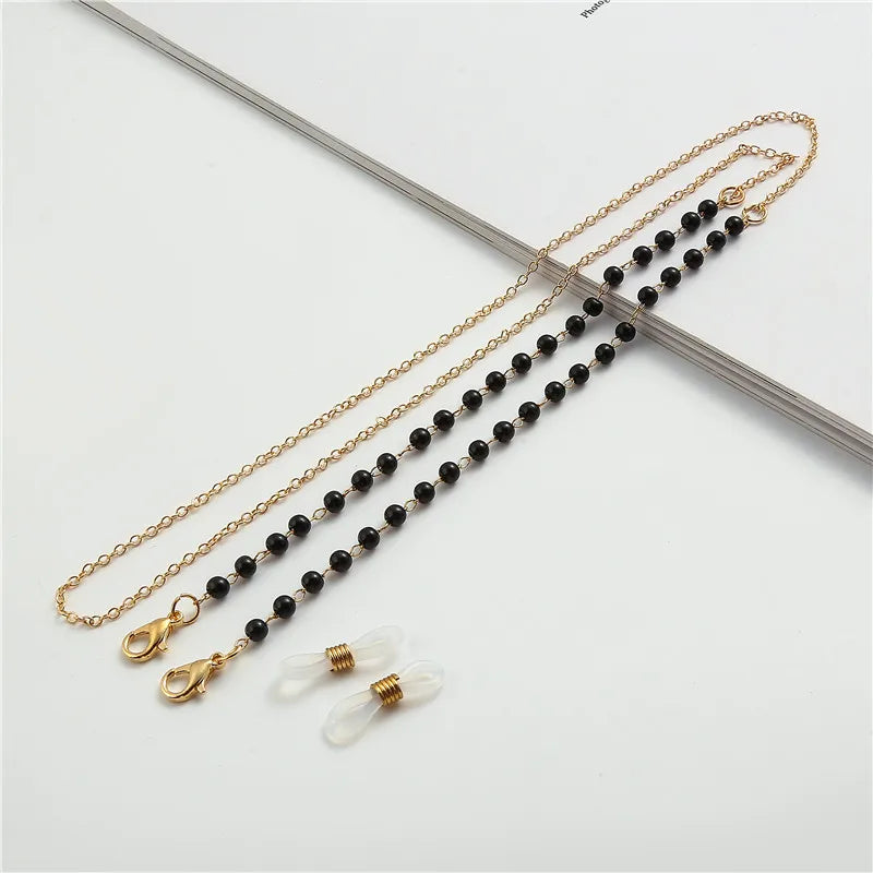 Pearl Beaded Eyeglasses Chain for Women – Trendy Sunglasses Holder Necklace, Mask Lanyard & Fashion Accessory Gift