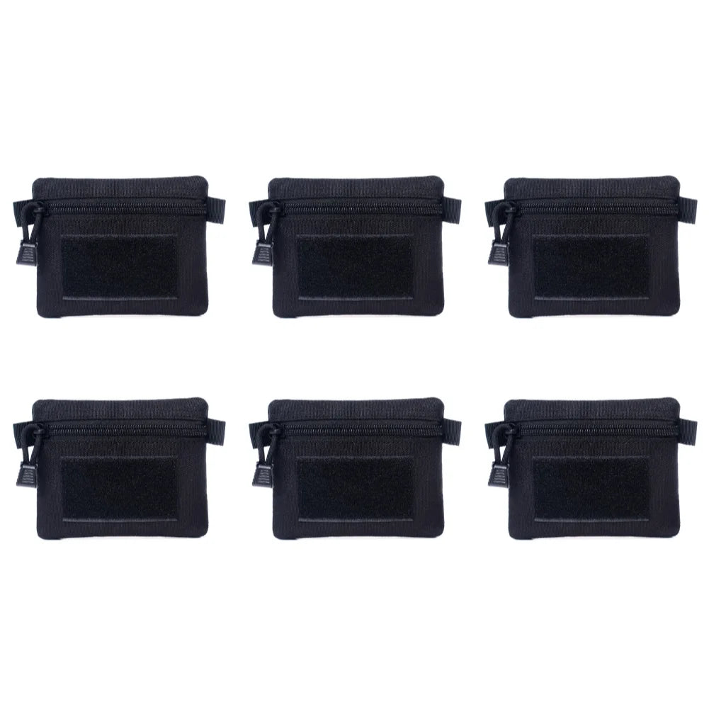 Outdoor Waterproof EDC Molle Wallet — Portable Travel Zipper Waist Pouch for Camping, Hiking & Hunting