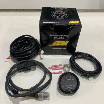 AE-M Wideband Sensor Gauge Kit — 30-0300 X-Series AFR O2 UEGO Air Fuel Ratio Gauge for AEM