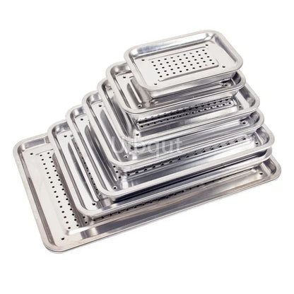 Stainless Steel Kung Fu Tea Tray with Drainage Drawer – Tea Ceremony Water Storage Board Table for Tea Room Tools