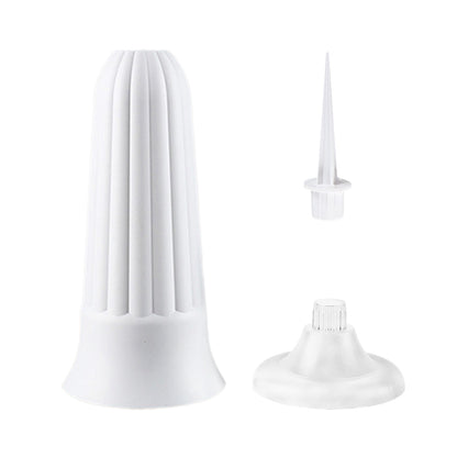 Outdoor Memorial Garden Vase – Flower Pots with Long Spikes, PP Plastic Grave Markers for Cemetery & Festival Decorations