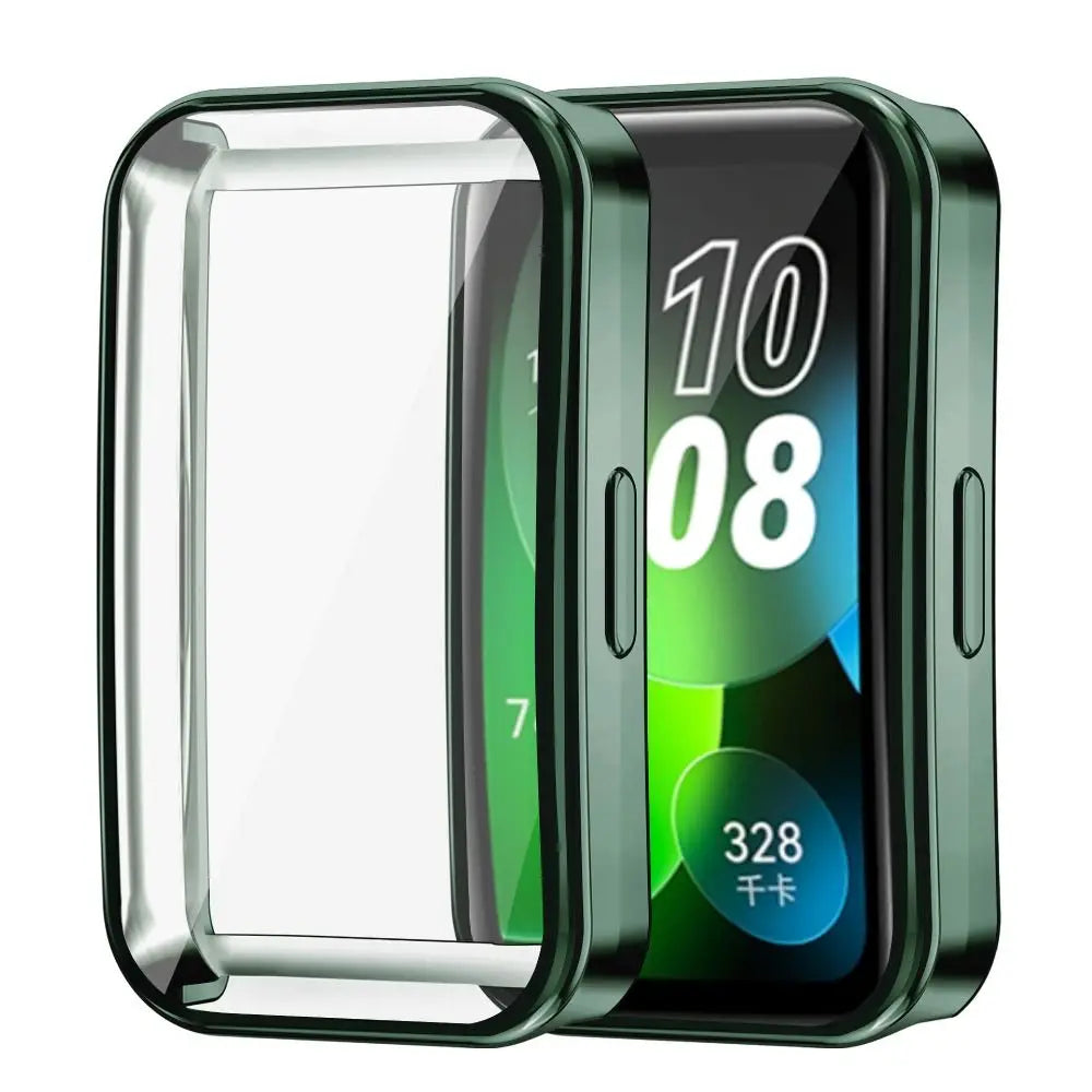 TPU Soft Protective Case for Huawei Band 8 & 9 – Full Cover Screen Protector Bumper Smartwatch Accessory