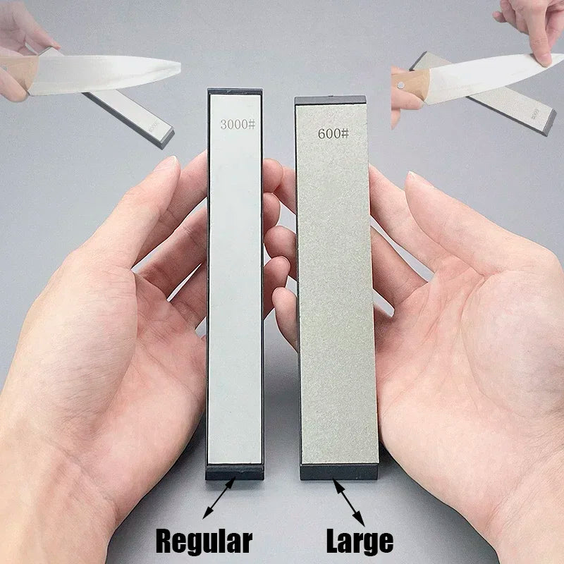 Diamond Whetstone Knife Sharpener 80-3000# – Polishing Stone Bar for Scissors, Razors & Kitchen Sharpening System