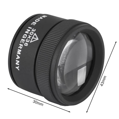 30X Monocular Magnifier – HD K9 Optical Lens Pocket Loupe for Watch & Jewelry Repair