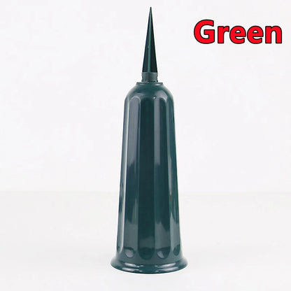 2/1PC Cemetery Vase with Spikes – Plastic Floral Vase Holder for Gravestone, Outdoor Flower Marker Decorations for Graves