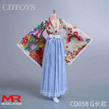 CDToys CD058 1/6 Scale Female Witch Kimono Costume – Doll Clothes for 12" Soldier Action Figures