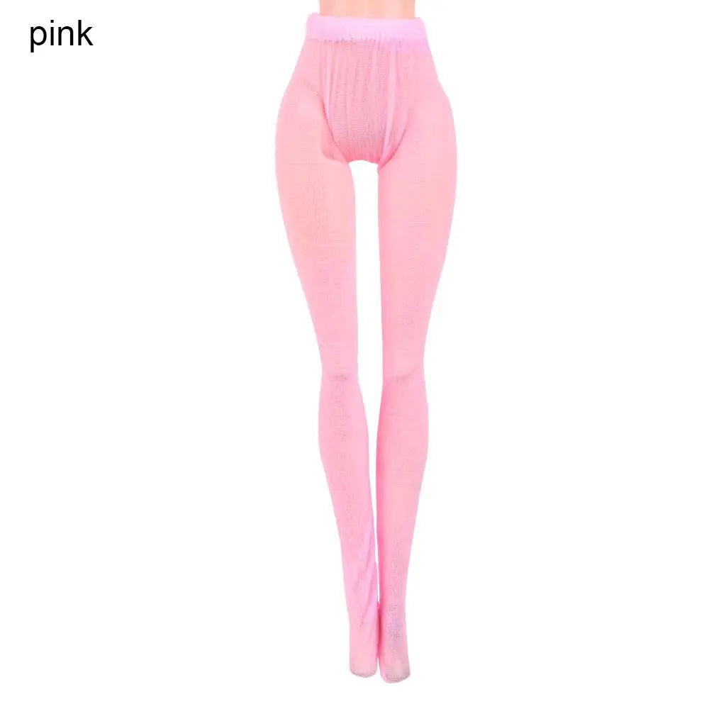 20 Styles 1/6 Doll Mini Fishnet Tights – Silk Stockings, Elastic Leggings, Panty Hose & Socks for 30cm Dolls