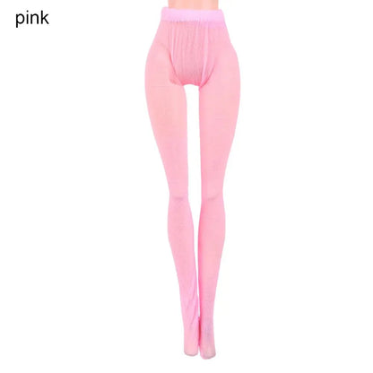 20 Styles 1/6 Doll Mini Fishnet Tights – Silk Stockings, Elastic Leggings, Panty Hose & Socks for 30cm Dolls