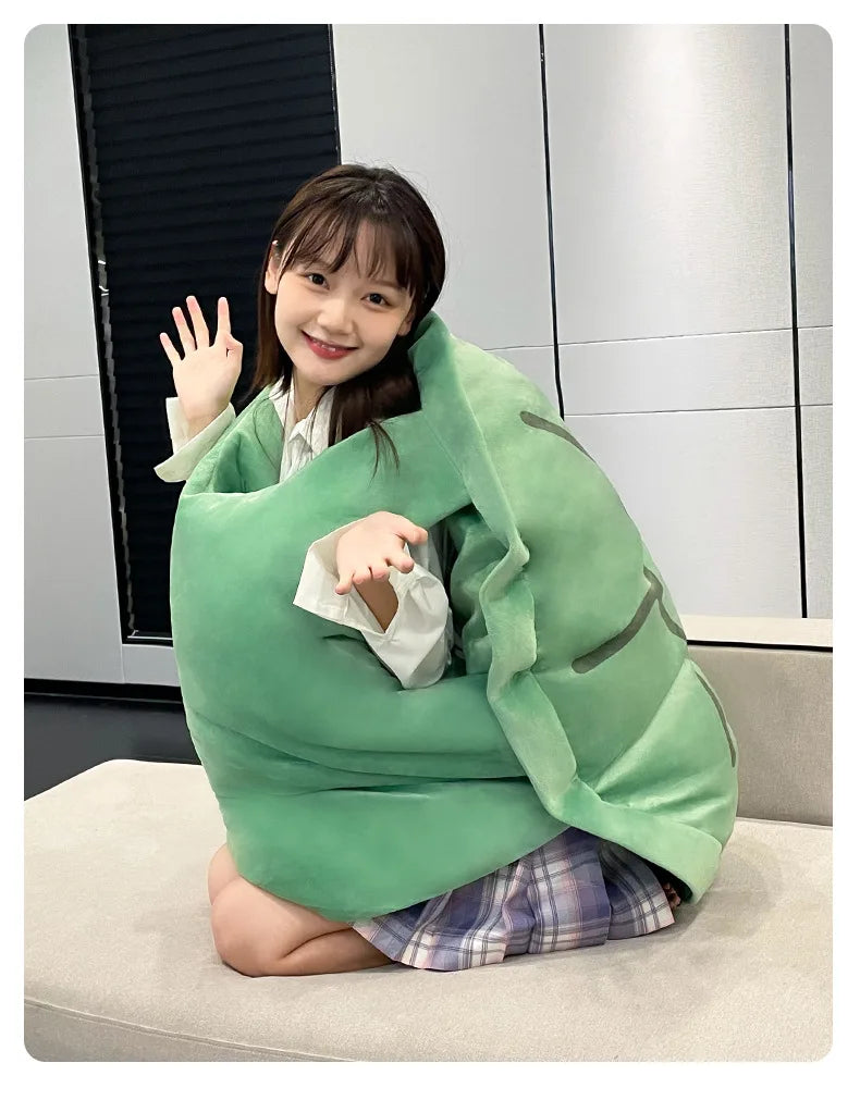 Extra Large Wearable Turtle Shell Plush – Funny Soft Sea Turtle Toy, Pillow & Dress-Up Costume for Kids and Adults