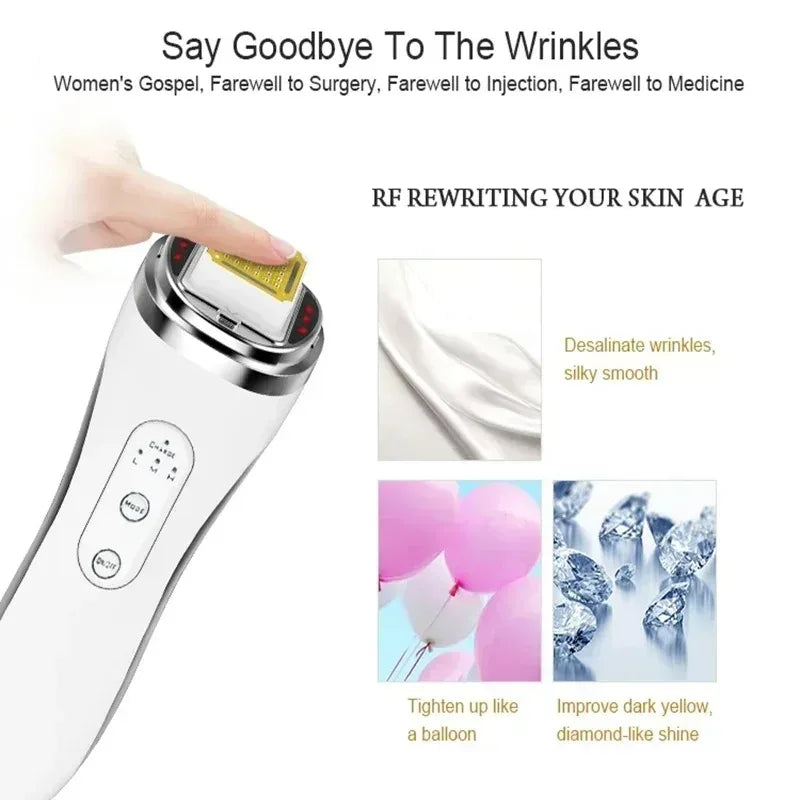 Electric Facial Lifting Machine - Dot Matrix Skin Tightening & Rejuvenation Massager