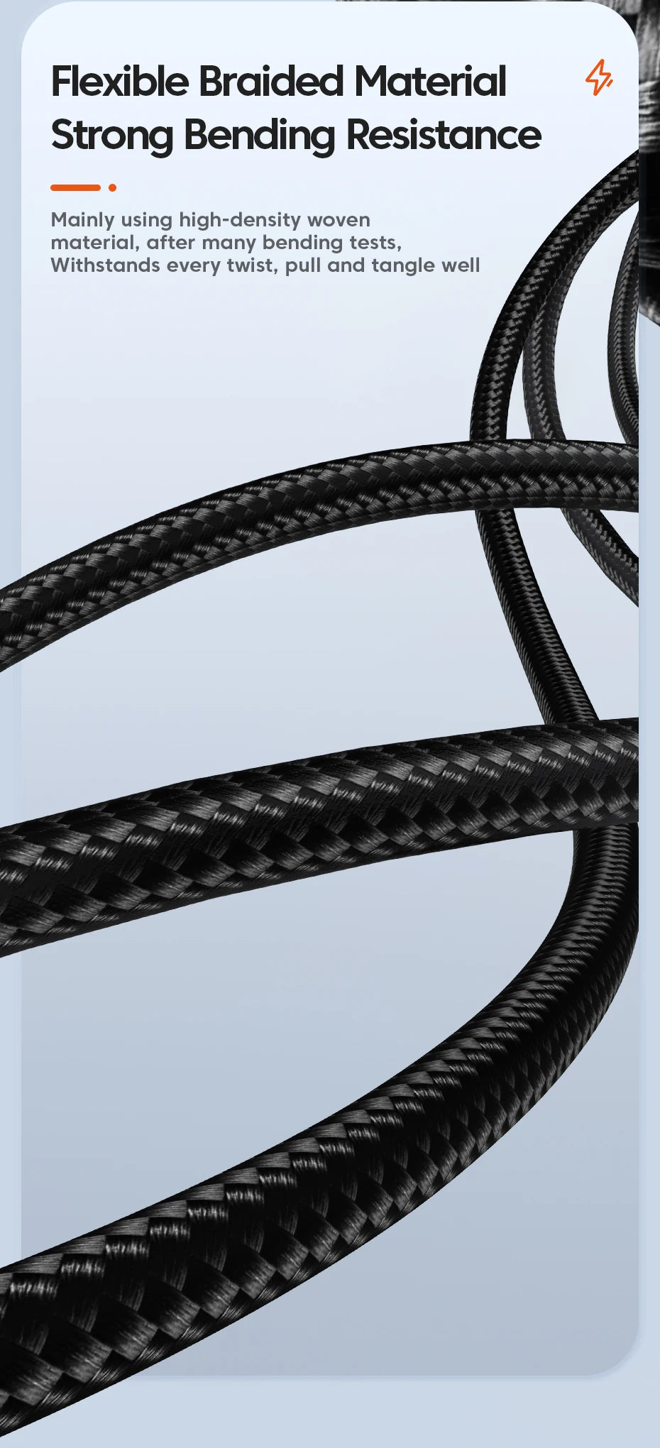 Toocki Type-C to Type-C Cable – 100W PD Fast Charging & Display Cable for Xiaomi POCO F3, Realme, MacBook, iPad