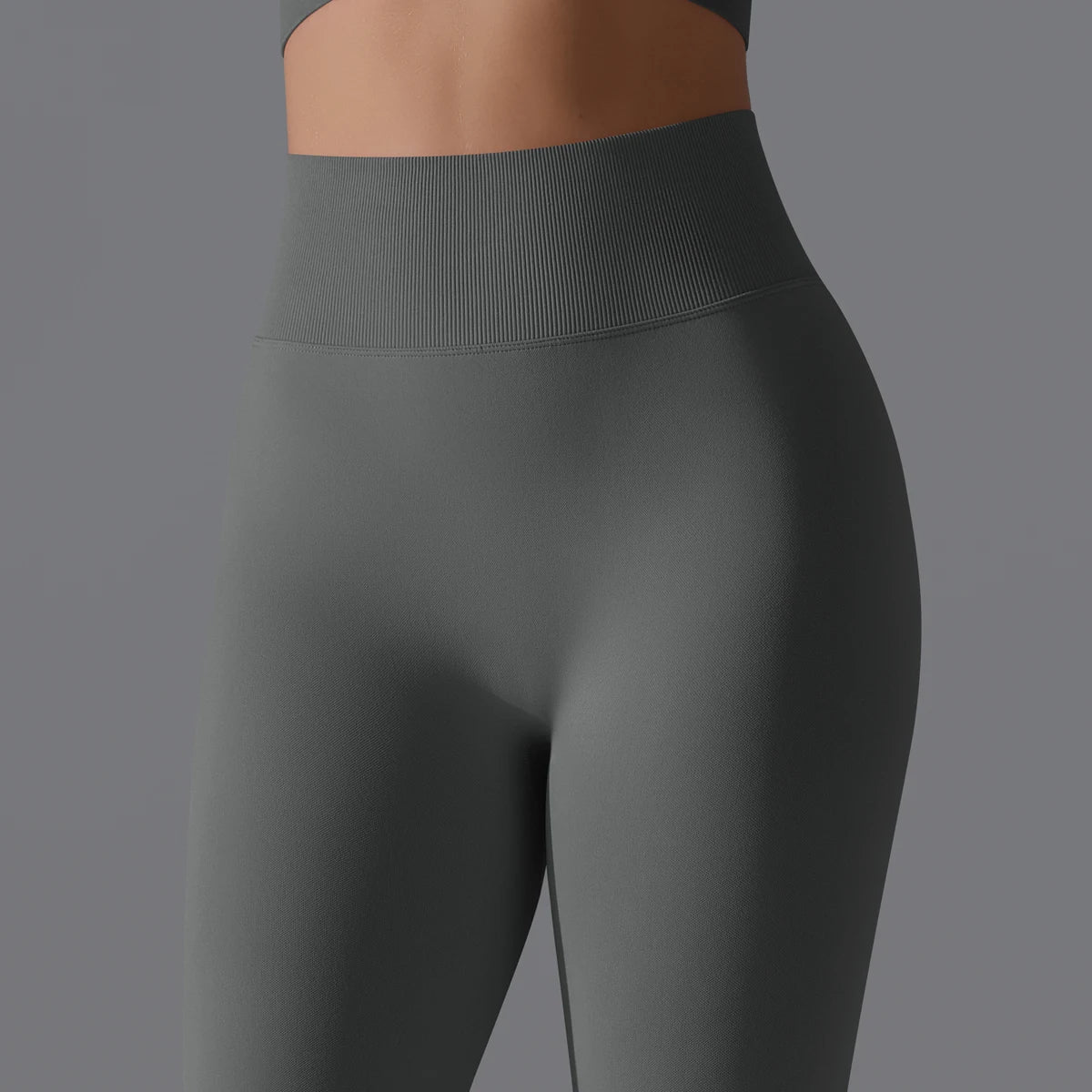 Women's Seamless Yoga Leggings – High Waist Tummy Control, Scrunch Butt Lifting Gym Workout & Outdoor Sports Fitness Pants