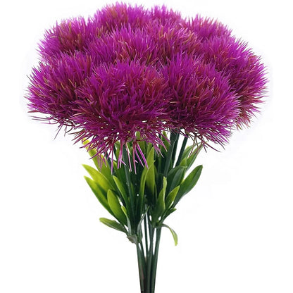 Artificial Dandelion Bouquet Set 3/5/10/12Pcs – 26cm Fake Flower Plants for Home, Bedroom, Wedding & Garden Vase Decoration