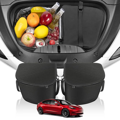 Insulated Frunk Cooler Organizer Bag for Tesla Model Y 2025 & Model 3 Highland – Front Trunk Storage Juniper Cooler Bag