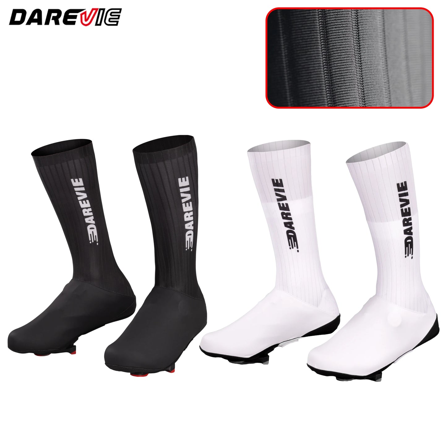 DAREVIE AERO Cycling Shoe Covers — Waterproof, Anti-Slip & Windproof Overshoes for Bikes