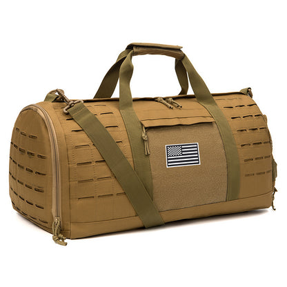 40L Tactical Sports & Gym Duffle Bag – Men’s Fitness, Travel, Basketball & Outdoor Weekender Bag with Shoe Compartment