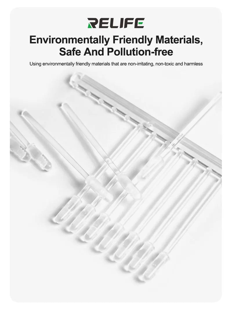 RELIFE RL-094 48PCS Camera Lens Cleaner Gel Sticks – Synthetic Resin Dust Removal for iPhone, Android & Camera Lenses