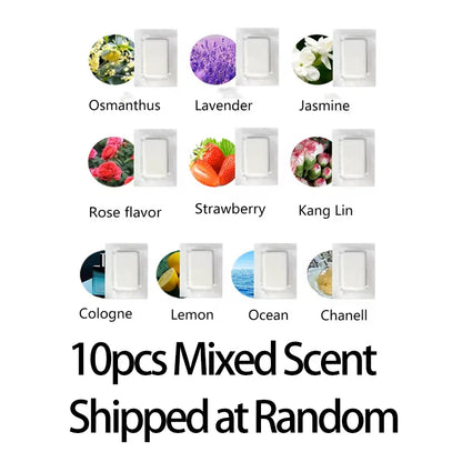Car Air Vent Aromatherapy Tablets - Solid Fragrance Air Outlet Supplements, 10/50/100/500PCS