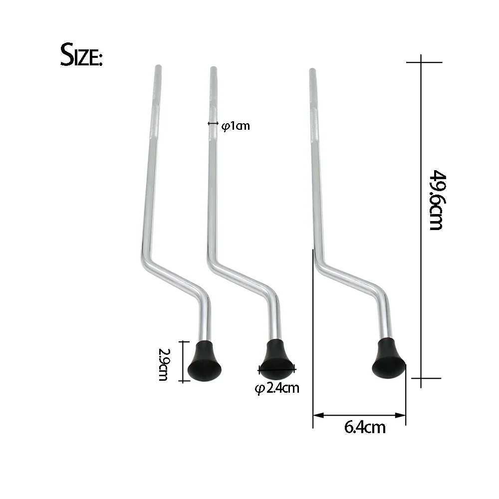 IRIN 3-Piece Floor Tom Legs Tripod Set – High-Quality Bass Drum Hardware for Drum Kit Accessories