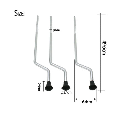 IRIN 3-Piece Floor Tom Legs Tripod Set – High-Quality Bass Drum Hardware for Drum Kit Accessories