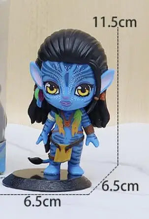 Avatar 2 Neytiri & Jake Sully PVC Figure Toys - 12cm Collectible Model