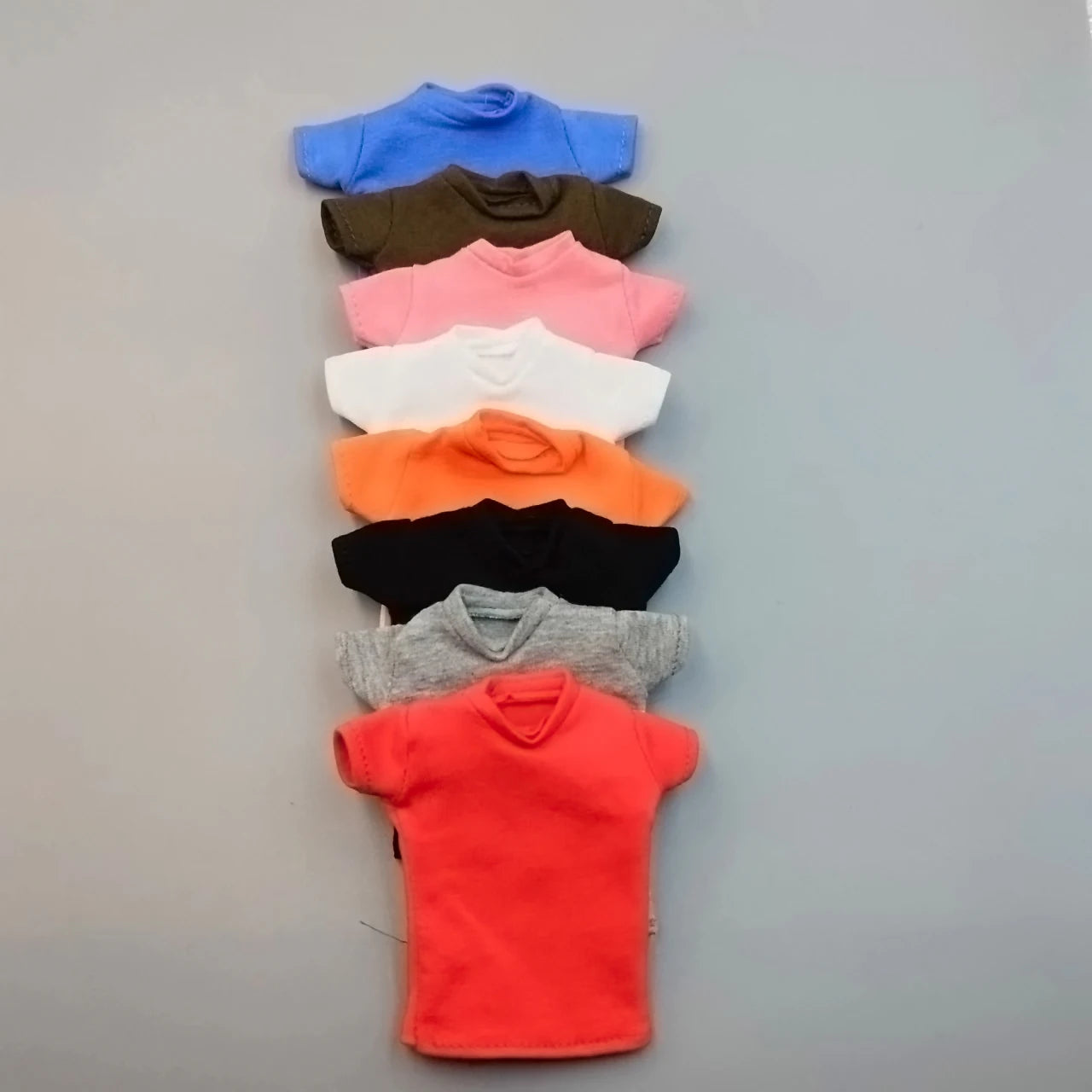 1/6 Scale Black T-Shirt for 12" (30cm) Action Figures — Male & Female DIY Model Accessories