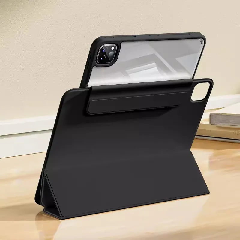 Magnetic Detachable Case for iPad Pro 11, iPad Air 2024-2025, M4 Pro 13, M2, 12.9 & Air 5th/4th - Protective Funda Cover