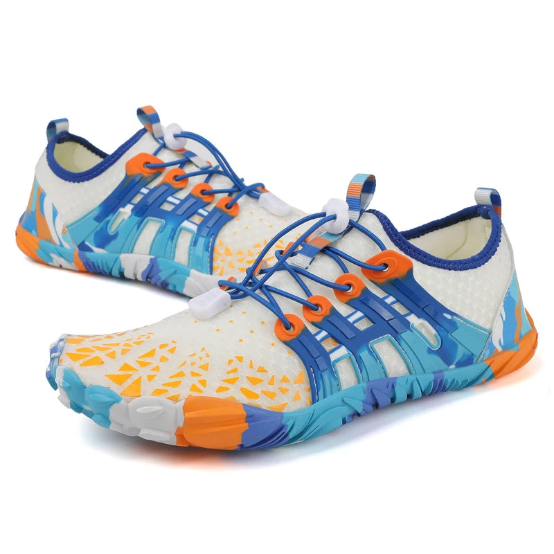 Kids & Adults Summer Aqua Shoes — Anti-Slip Water Beach Sneakers, Sizes 26-41