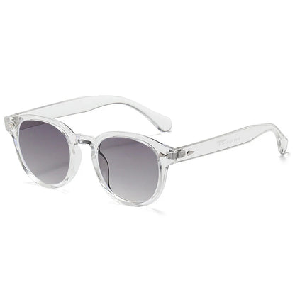 JNPCXI Retro Round Sunglasses – Punk Leopard Rivet Fashion Shades UV400 for Men & Women