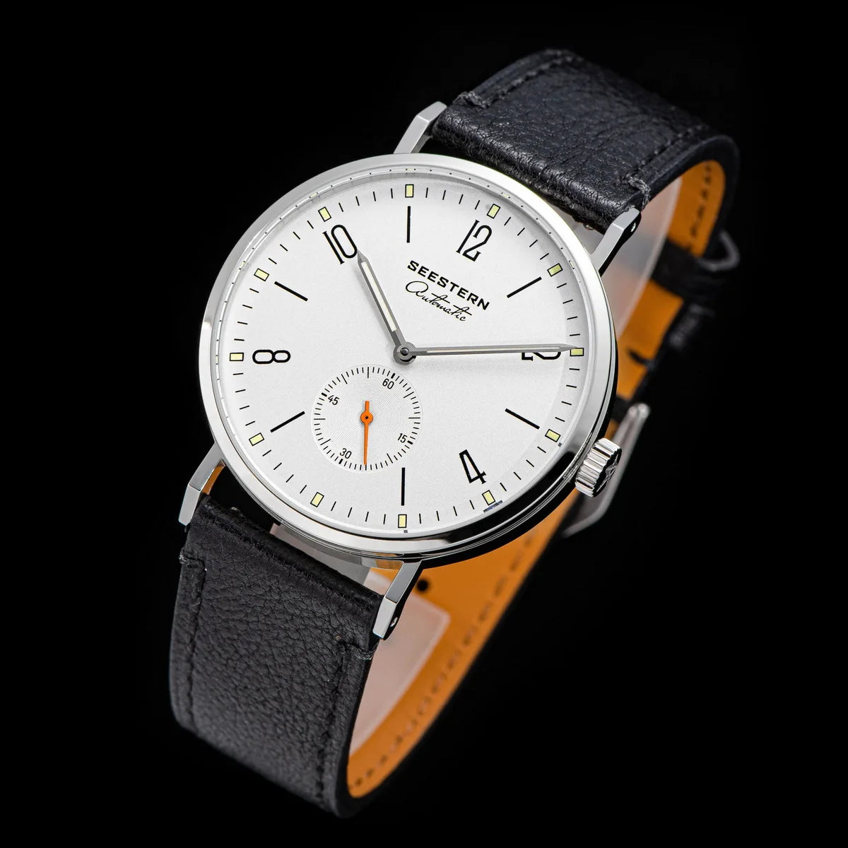 SEESTERN 2024 Men’s Automatic Watch — Ultra-Thin Luxury Business Wristwatch with ST1701 Movement, Fashion Casual Timepiece
