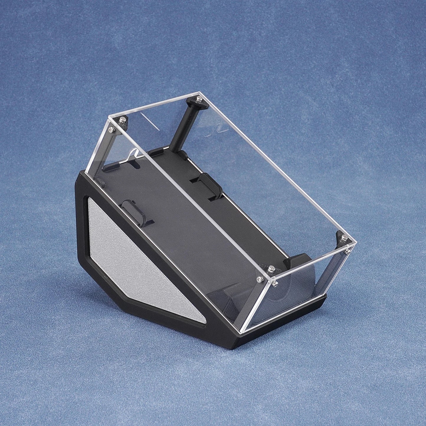 3D Printing Mouse Display Box – Transparent Acrylic Dustproof Storage for Gaming Mouse, Desktop & E-Sports Decor