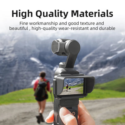 DJI Osmo Pocket 3 Sun Shade — Quick Release Lightweight Camera Screen Cover