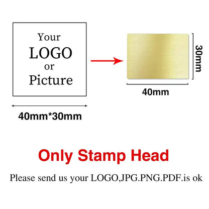Custom Logo Wax Seal Stamp – Personalized Metal Stamps for Invitations, Gifts & Branding