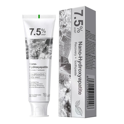 7.5% Hydroxyapatite Toothpaste – Gentle & Effective Enamel Protection for Sensitive Teeth, Fresh and Safe Formula