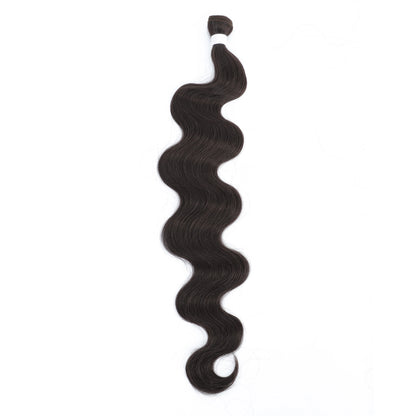 Colorful Body Wave Hair Bundles 613 Piano Blonde – Ombre Synthetic Hair Extensions, Thick Ponytail & Loose Deep Weaving