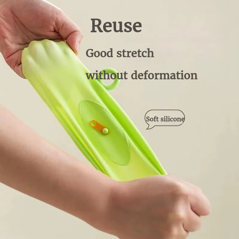 Reusable Silicone Stretch Lids – Self-Sealing Universal Covers for Bowls, Pots & Pans