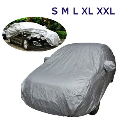 Universal Car Covers – Outdoor Sunscreen with UV Protection, Dustproof, and Scratch-Resistant for Heat Protection