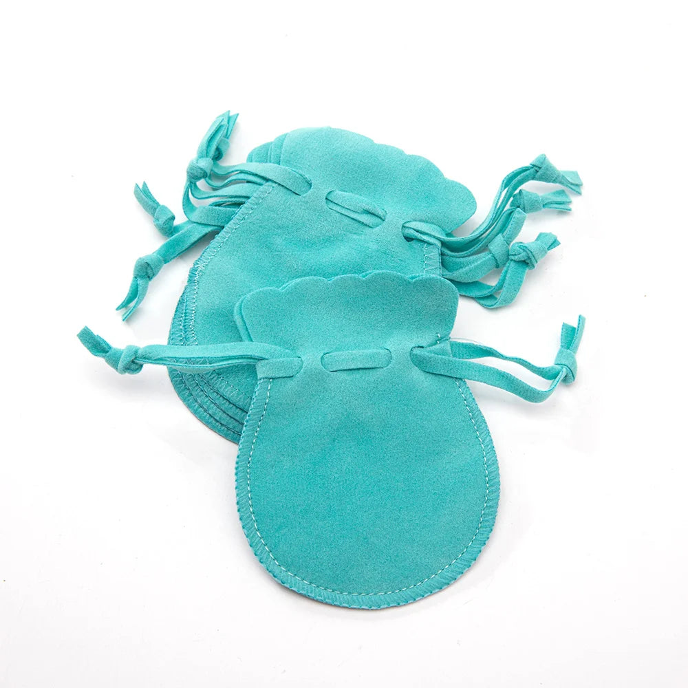 10PCS Small Velvet Jewelry Pouches – Drawstring Bags for Rings, Earrings, Candy, Gift Packaging, Display & Business Supplies